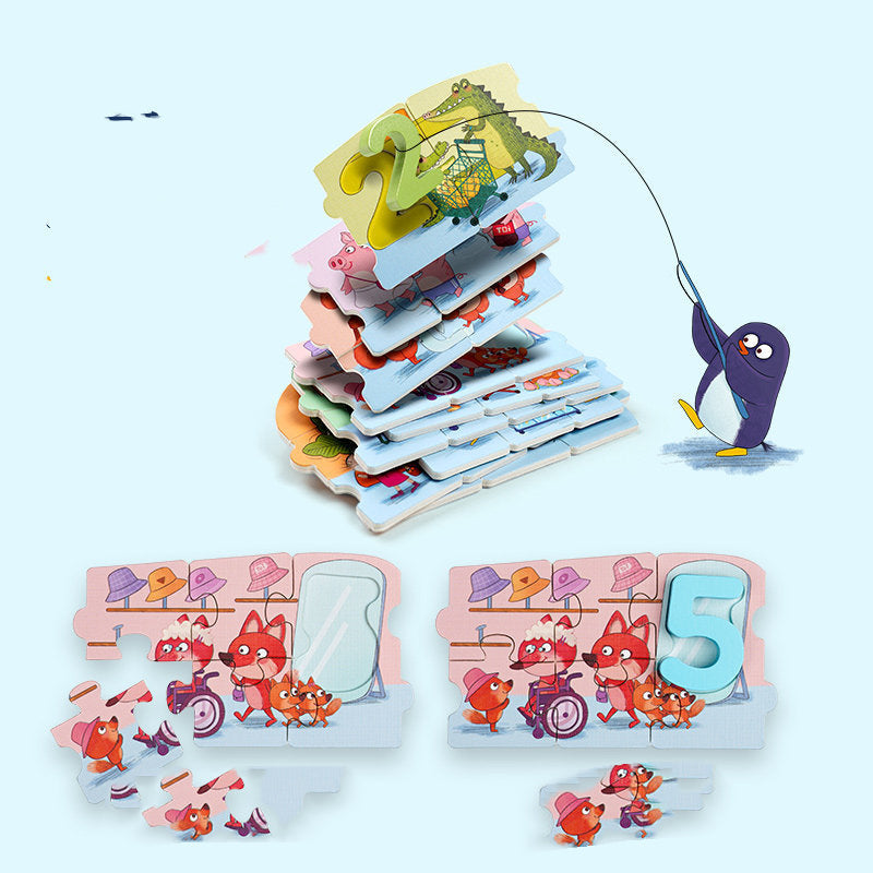 Unlock Your Child's Potential with Our Wooden Numbers and Letters Puzzle